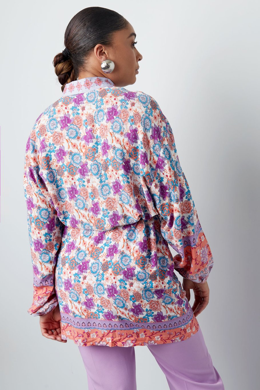 Kimono good vibes - morado Imagen7